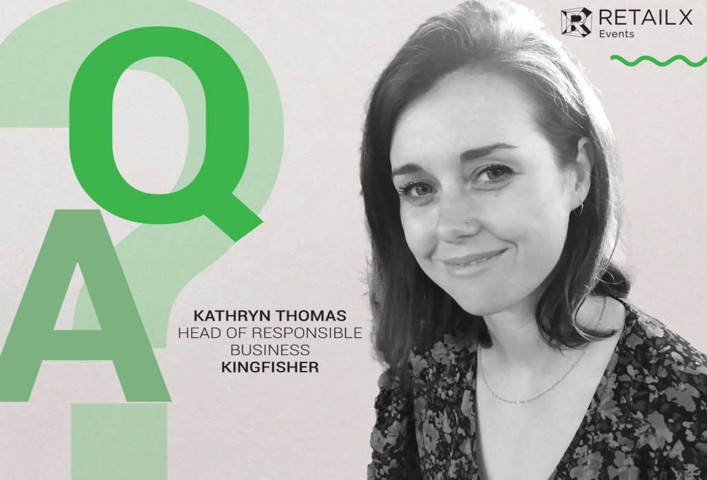 SUSTAINABILITYX: Kathryn Thomas at Kingfisher